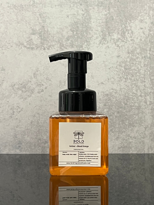 Foaming Hand Soap - Blood Orange and Vetiver